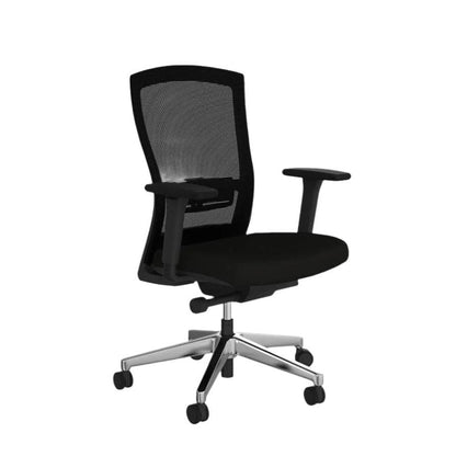 Knights Solace Mesh Chair with Seat Slide - Nylon Base
