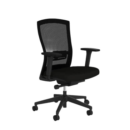 Knights Solace Mesh Chair with Seat Slide - Nylon Base