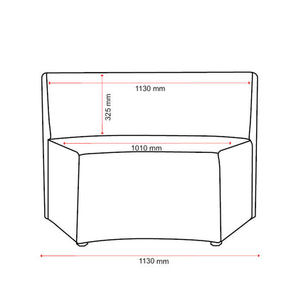 Konfurb Arco - Concave with back