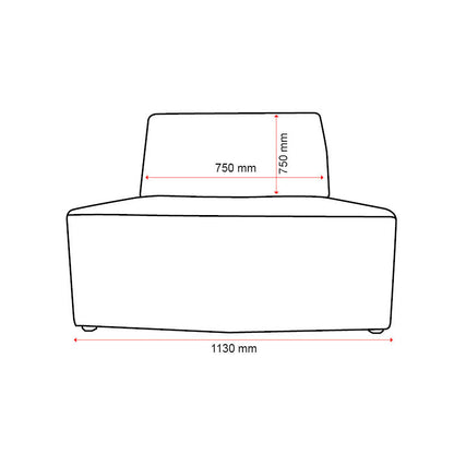 Konfurb Arco Series - Convex with back