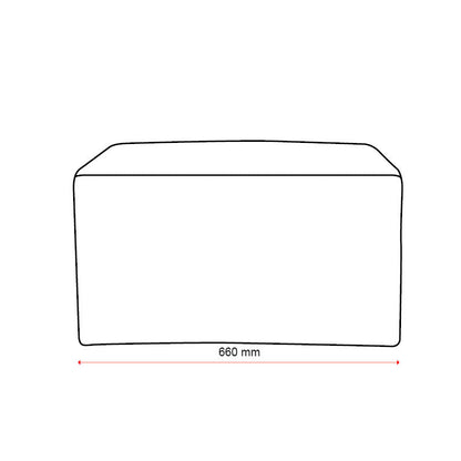 Konfurb Arco - Straight Ottoman