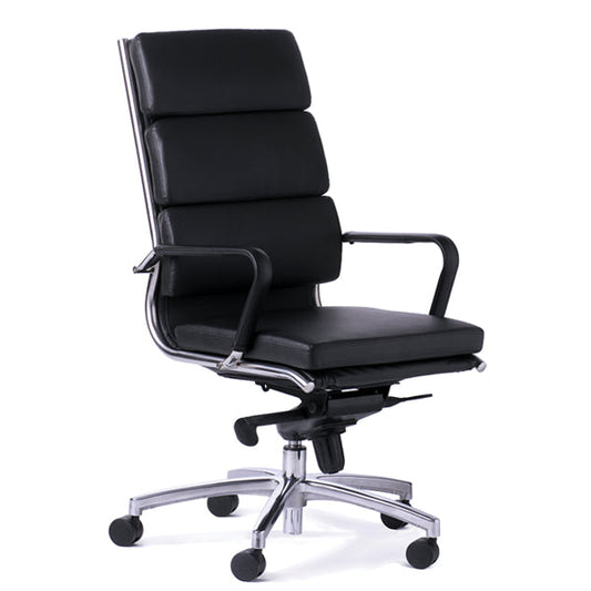 Moda High Back Leather Executive Chair-Executive Chair-Smart Office Furniture