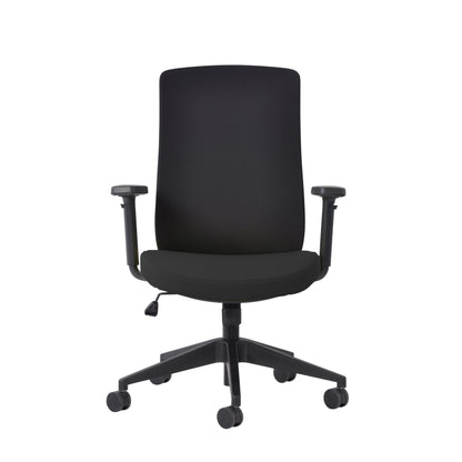 Mondo Gene Fabric Back Chair w/ Arms
