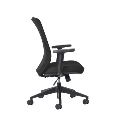 Mondo Gene Fabric Back Chair w/ Arms