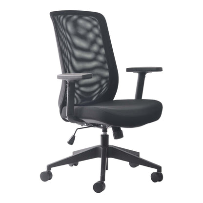Mondo Gene Fabric Back Chair w/ Arms