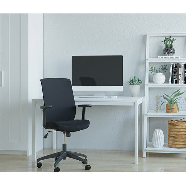 Mondo Gene Fabric Back Chair w/ Arms