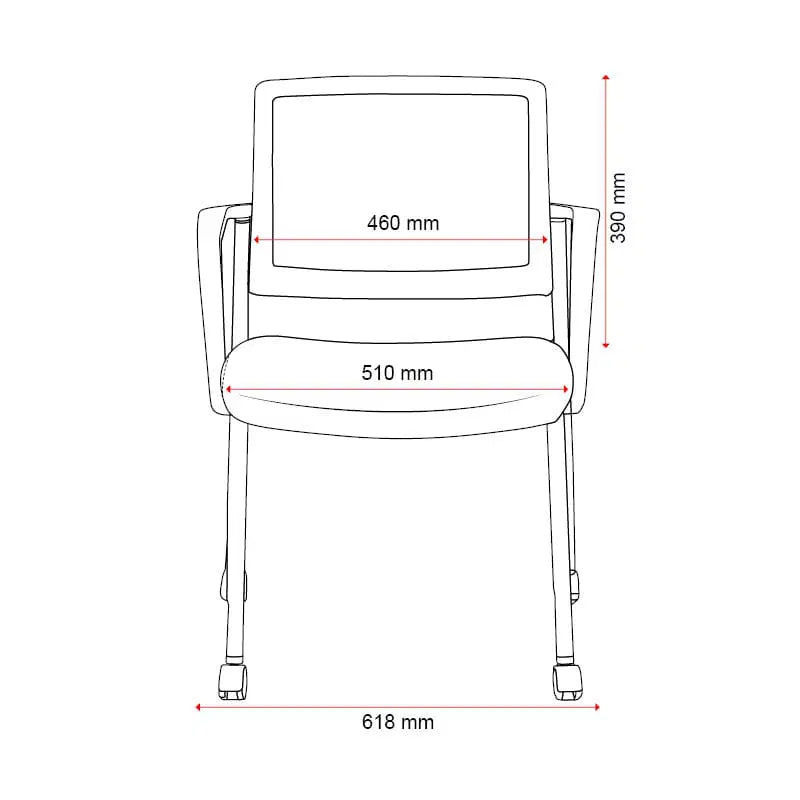 Mondo Molti Visitor Chair