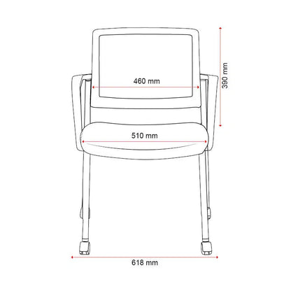 Mondo Molti Visitor Chair