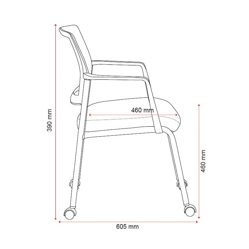 Mondo Molti Visitor Chair
