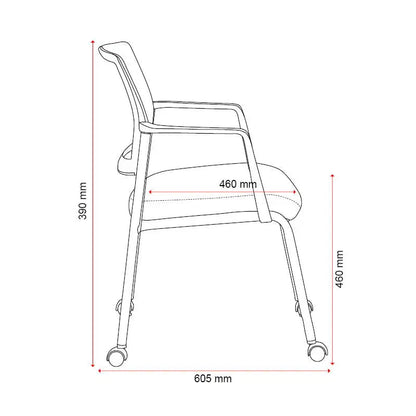 Mondo Molti Visitor Chair