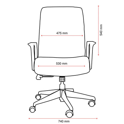 Mondo Plato Chair w/ Arms