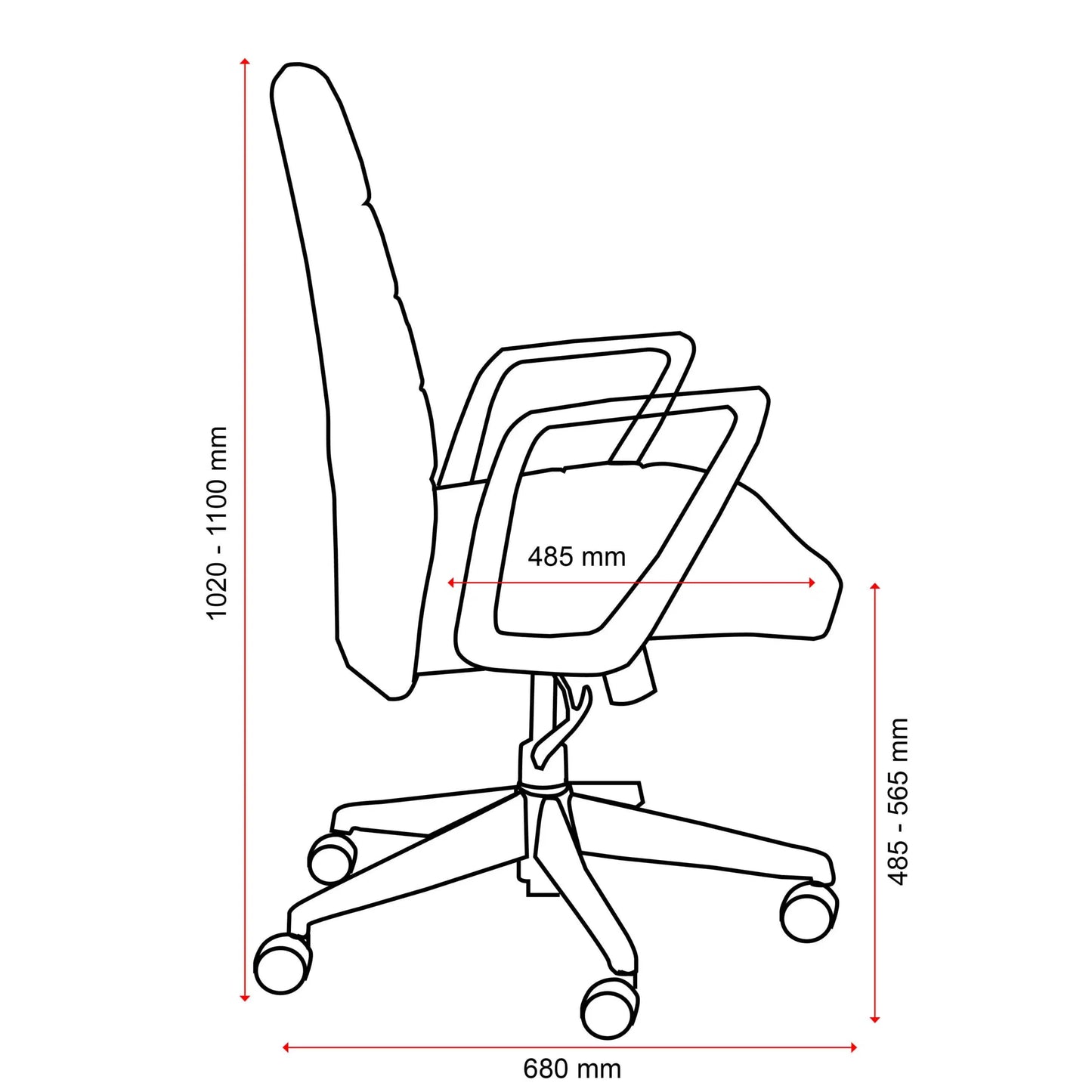 Mondo Plato Chair w/ Arms