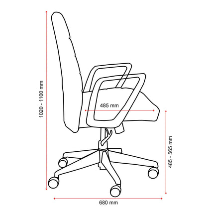 Mondo Plato Chair w/ Arms