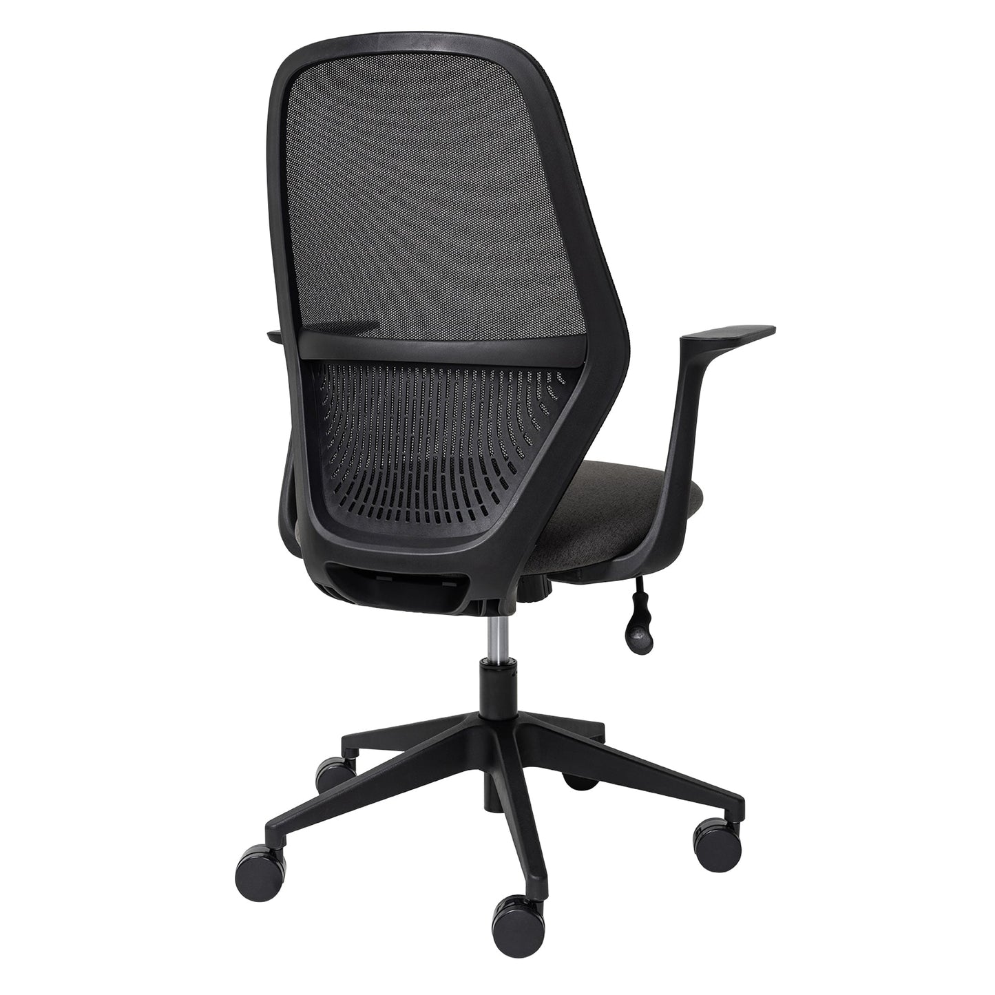 Mondo Soho - Black Mesh Back Chair w/ Arms
