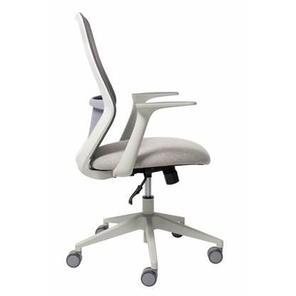 Mondo Soho - Grey Mesh Back Chair w/ Arms