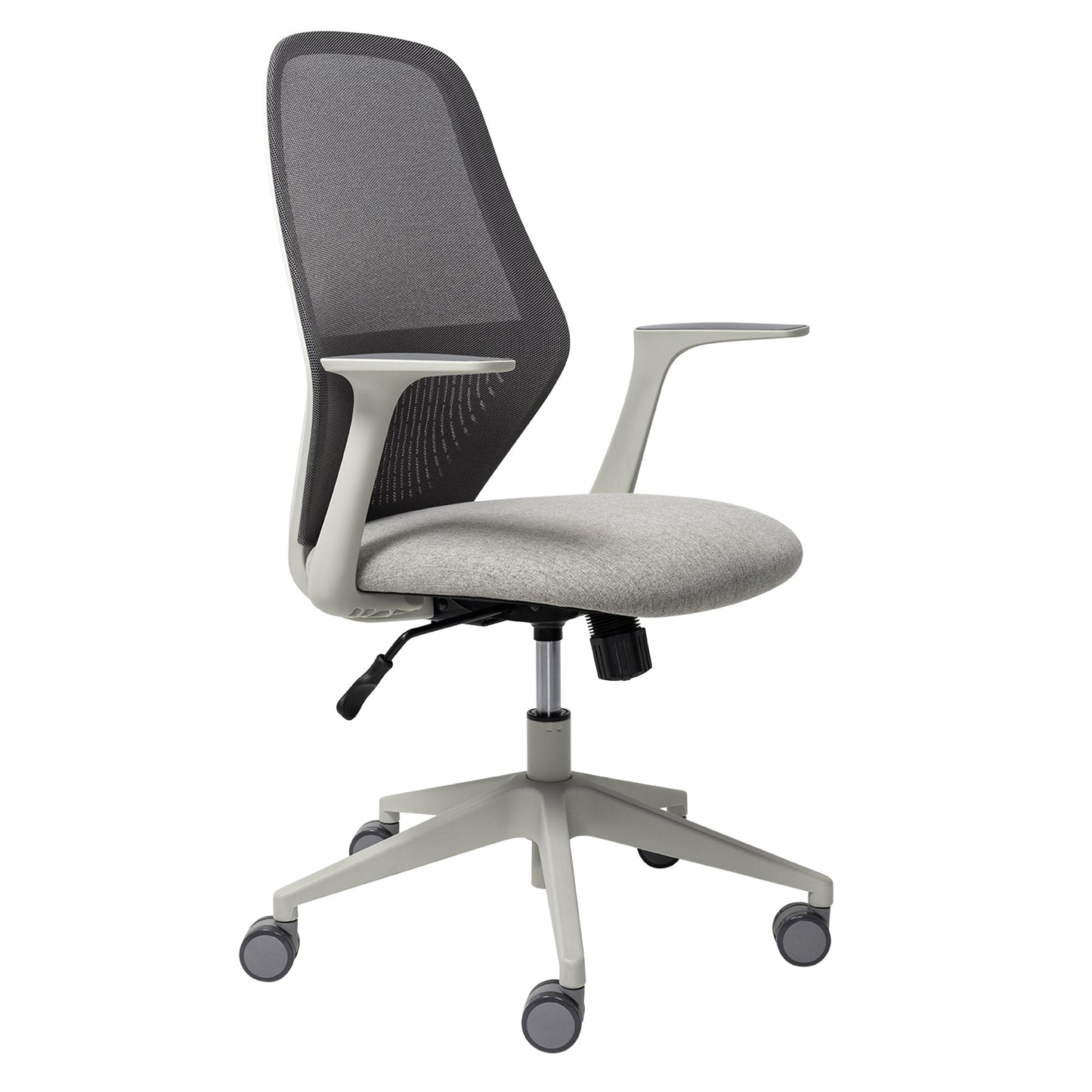 Mondo Soho - Grey Mesh Back Chair w/ Arms