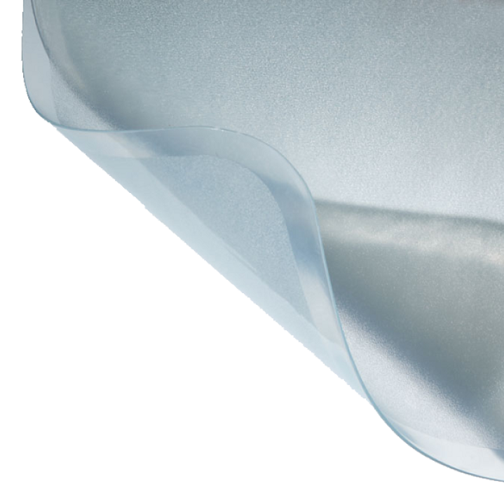 No-Underlay [Hard Floors] PVC Chair Mat Keyhole 1140x1350mm