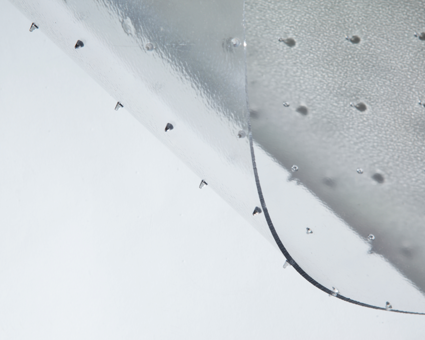 No-Underlay PVC Chair Mat Rectangle With Spikes 1200x1800mm