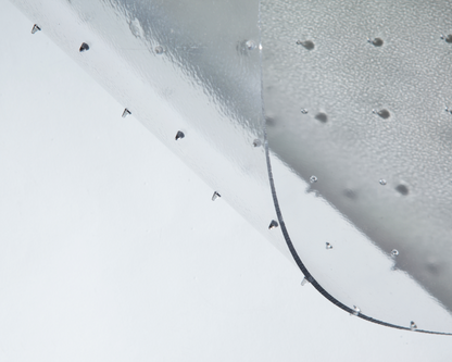 No-Underlay PVC Chair Mat Rectangle With Spikes 1200x1800mm