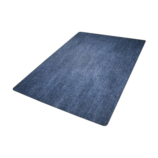 PET Carpet on Rubber Chair Mat 900x1200mm Blue, Khaki & Grey Range