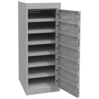 Precision Laptop Locker 7 Tier - Individual Doors