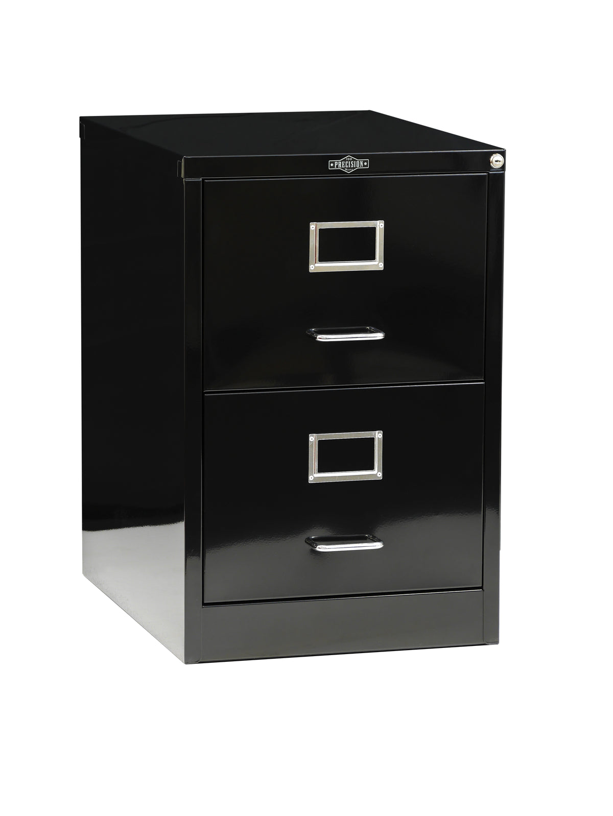 Precision Vintage Vertical Filing Cabinet 2 Drawer – Smart Office Furniture