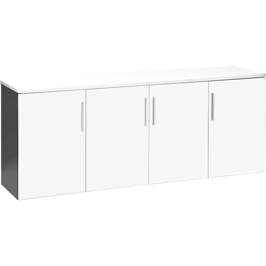 Pulse Credenza 1800 - White-Credenza-Smart Office Furniture