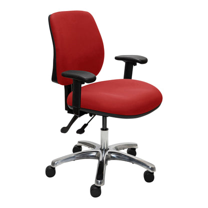 Roma 2 Lever Mid-Back Office Chair-Task Chair-Smart Office Furniture
