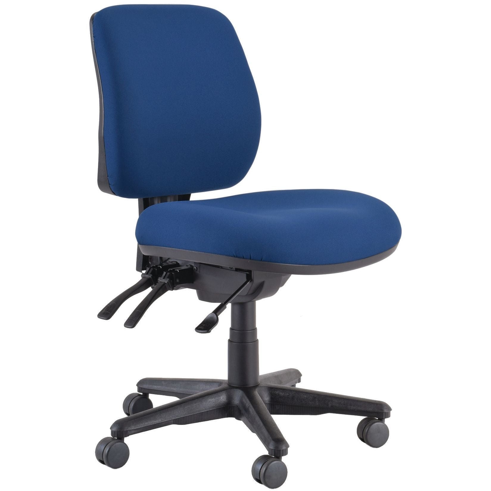Roma 3 Lever Mid-Back Office Chair-Task-Smart Office Furniture