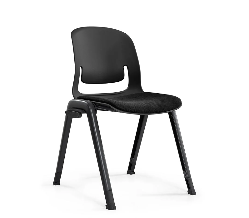 Sylex Black Pallete 4-Leg Aluminium Chair (Indent)