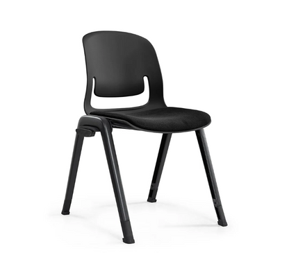 Sylex Black Pallete 4-Leg Aluminium Chair (Indent)