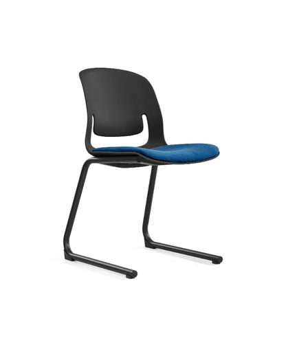 Sylex Black Pallete Cantilever Steel Chair (Indent)