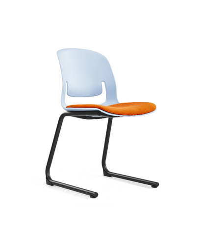 Sylex Grey Pallete Cantilever Steel Chair (Indent)