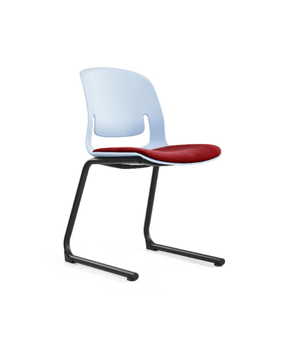 Sylex Grey Pallete Cantilever Steel Chair (Indent)