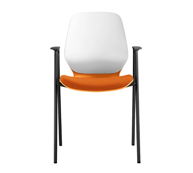 Sylex Kaleido 4-Leg Steel Chair w/Arms (Indent)