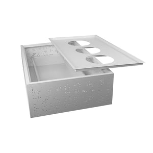 Sylex Order Metal Mobile Caddy and Tambour Planter Box