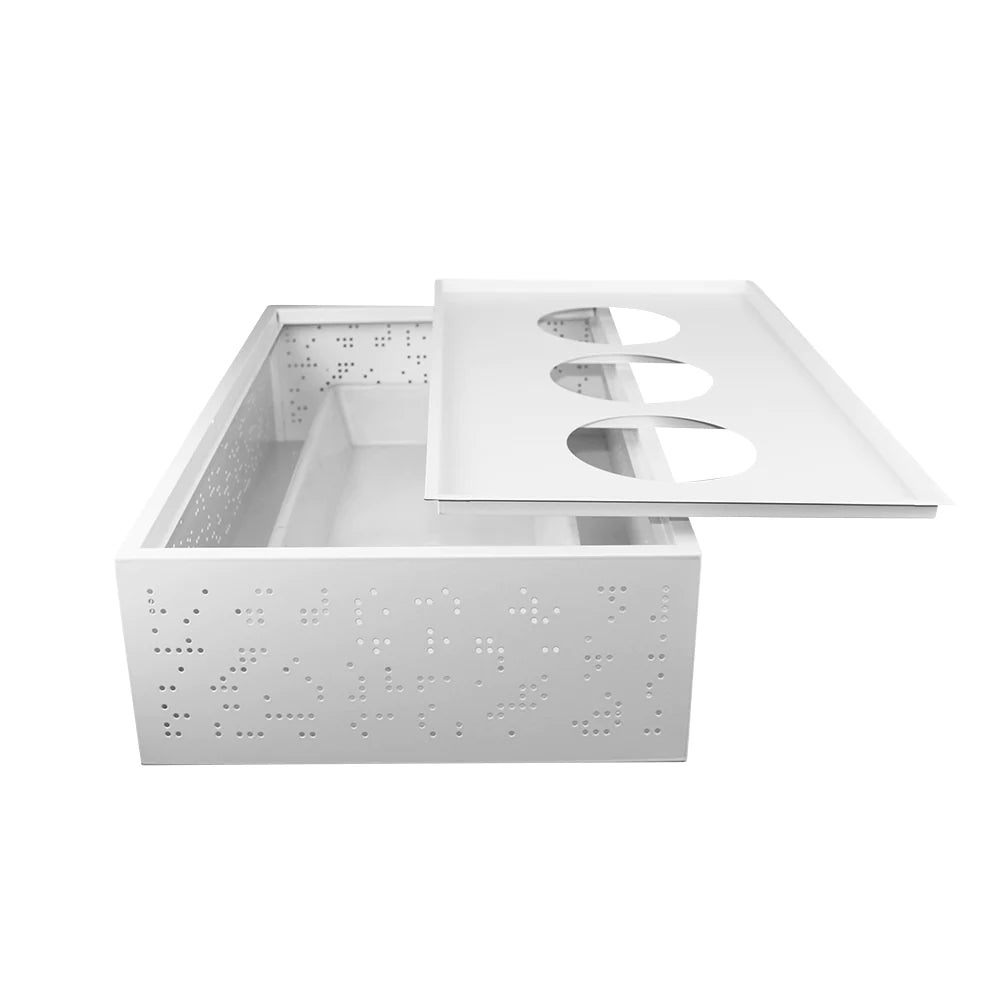 Sylex Order Metal Mobile Caddy and Tambour Planter Box