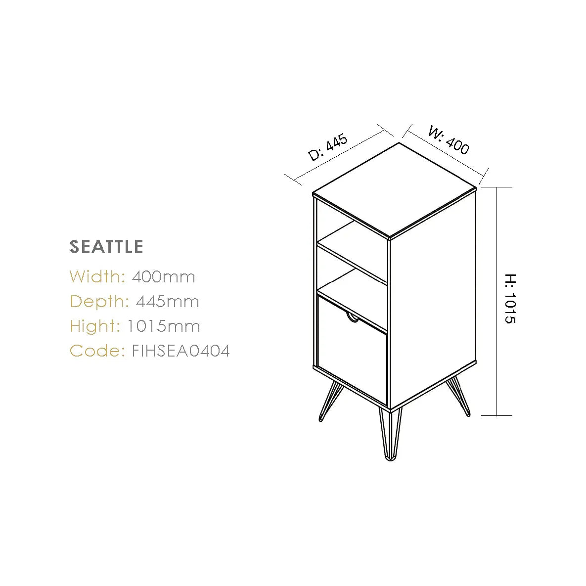 Sylex Seattle Cabinet