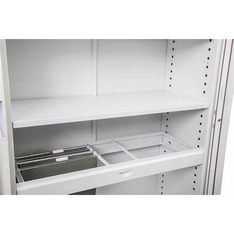 Tambour Cupboard File Hanging Rail β Smart Office Furniture