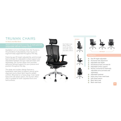 Truman High Back Chair