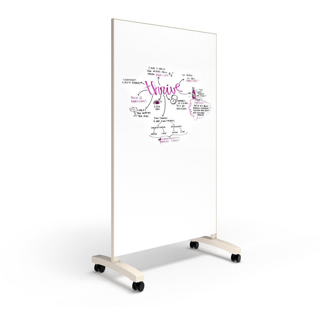 Vantage Mobile Glassboard-Smart Office Furniture